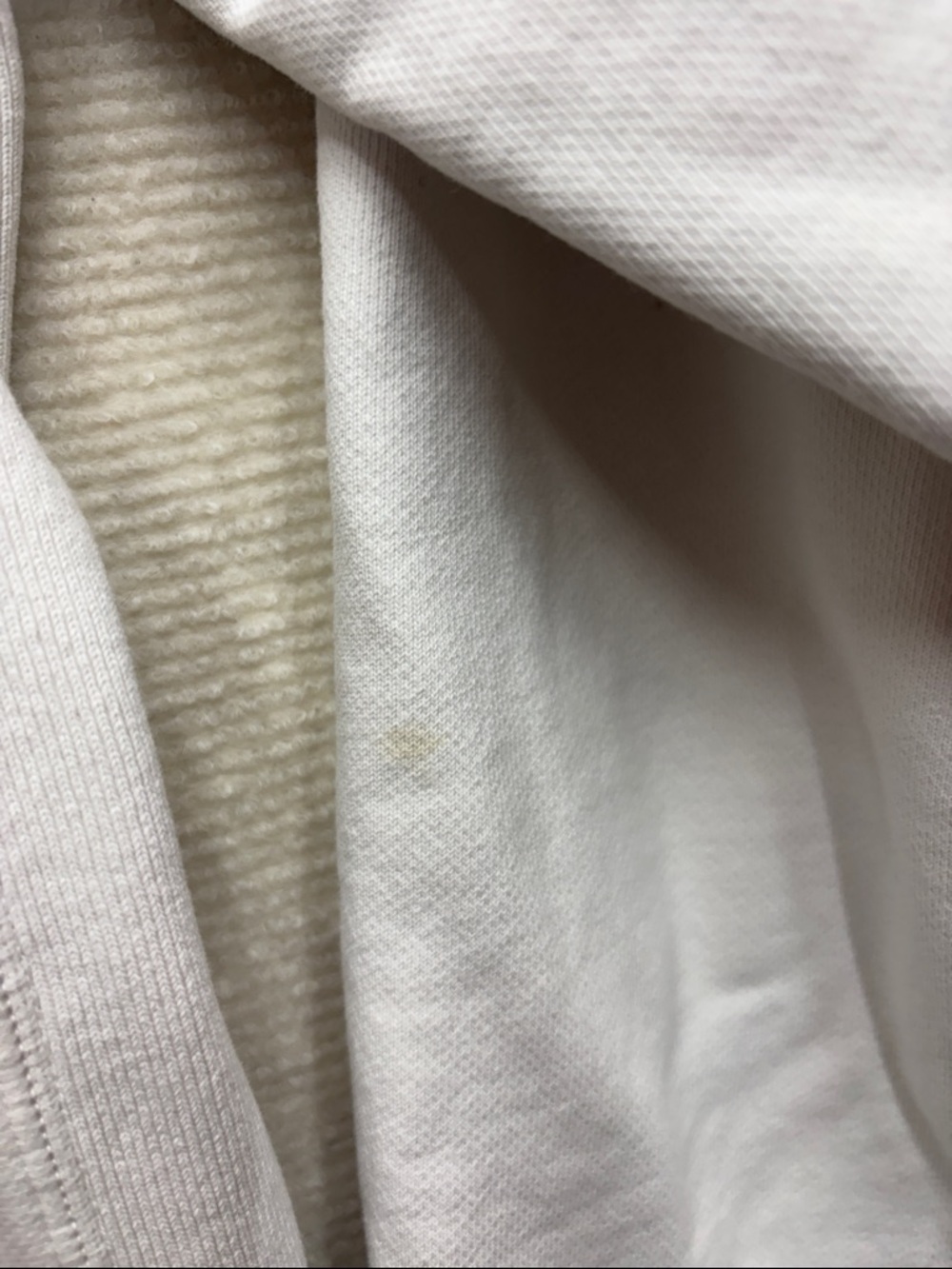 Champion | White Crewneck with Blue Script and Red Ribbing medium reverse weave - Picture 6 of 9
